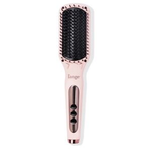 L'ange Le Vite Hairbrush Straightener in Blush Thermal Ceramic EUC